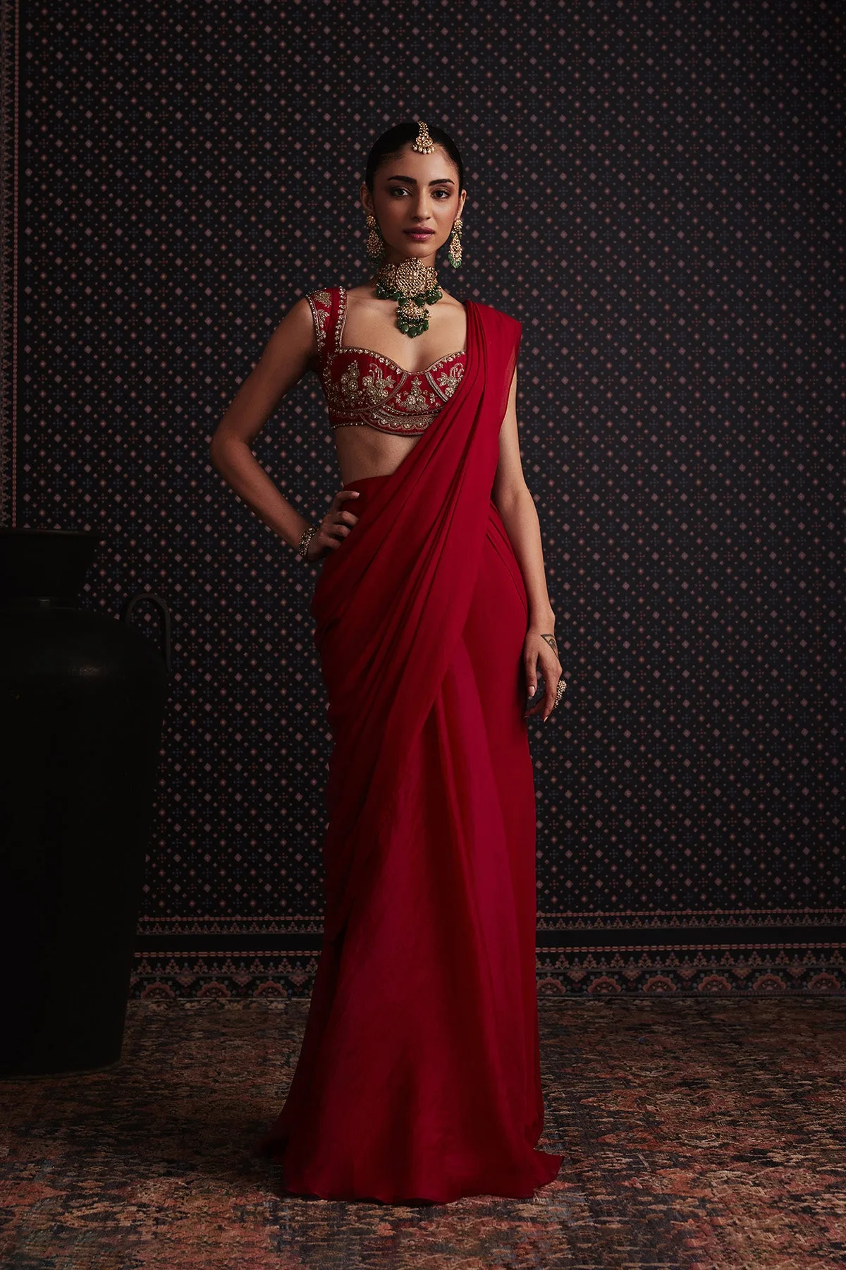 Maribel Saree Set by Ridhi Mehra