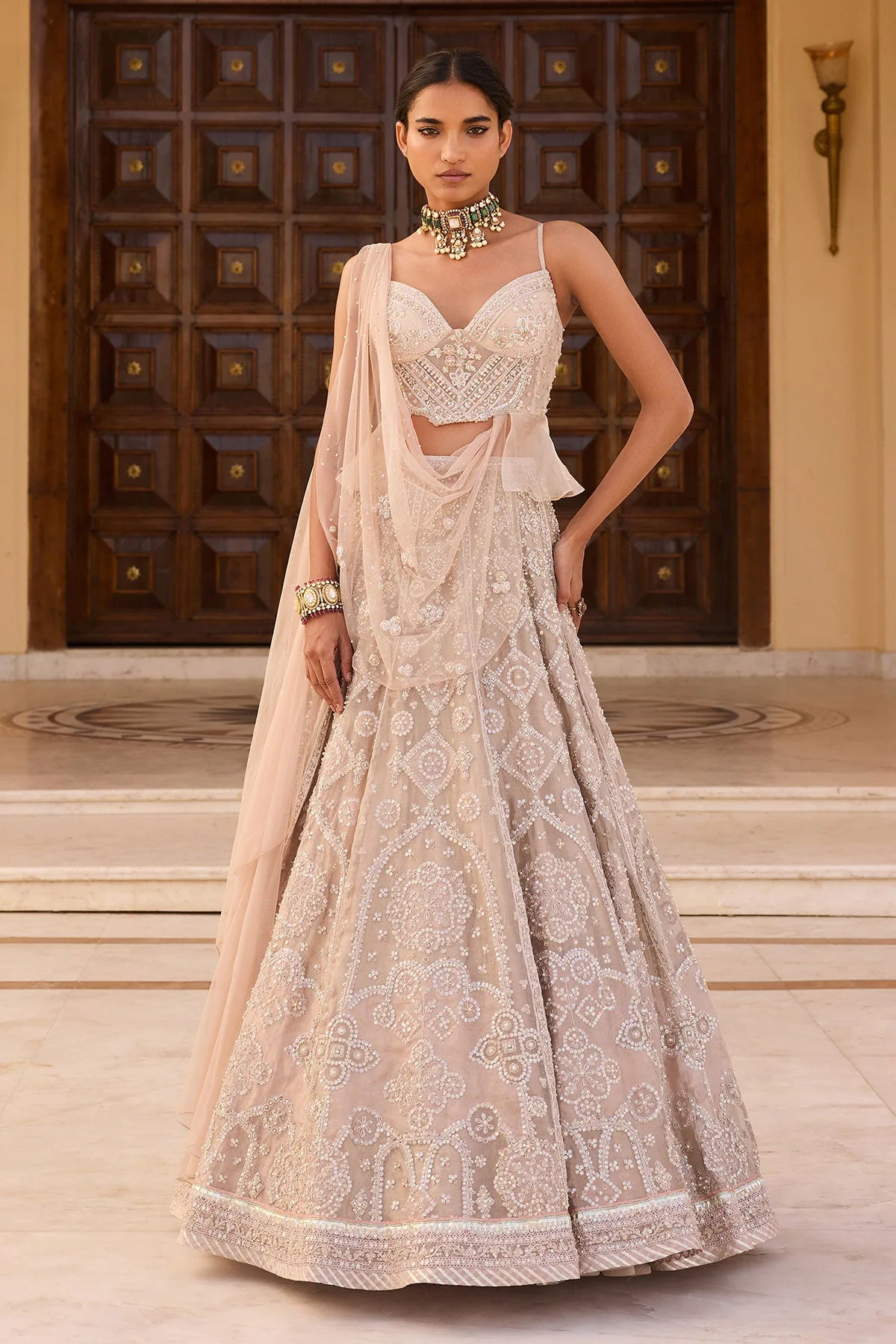 Gleam Lehenga Set by Ridhi Mehra