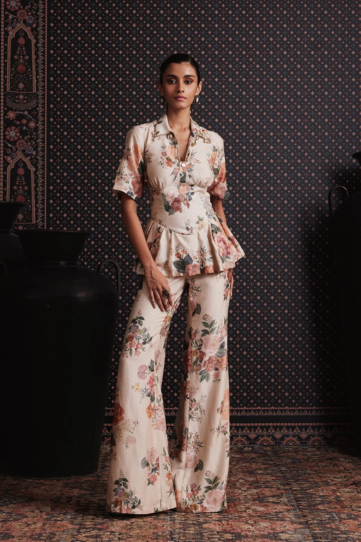 Reverie Pants Set by Ridhi Mehra, palazzo set