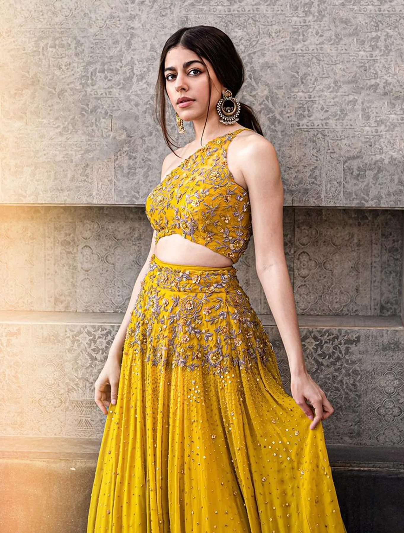 Alaya F in Ceirs by Shloka Khialani
