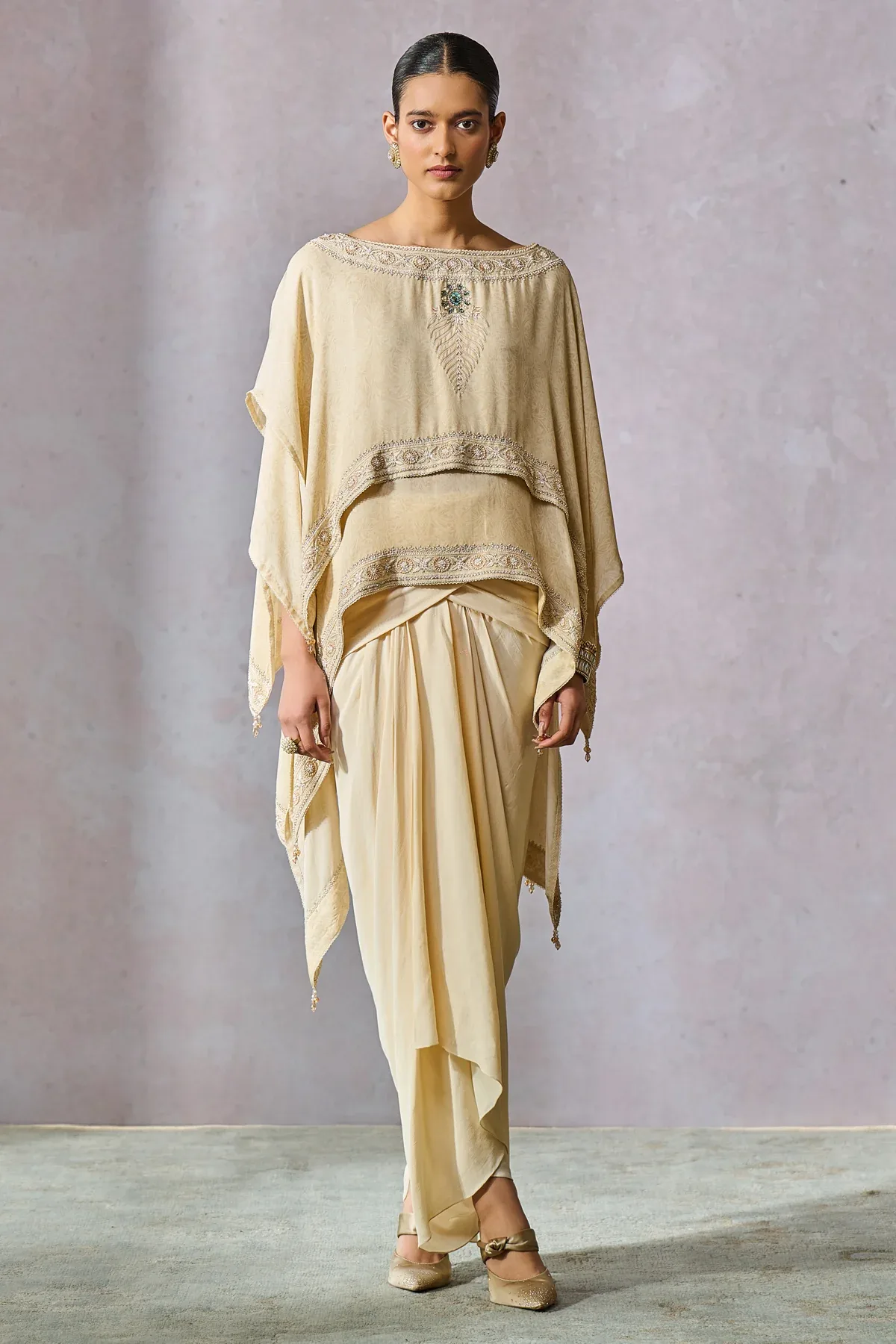 SOL Top Dhoti by Tarun Tahiliani