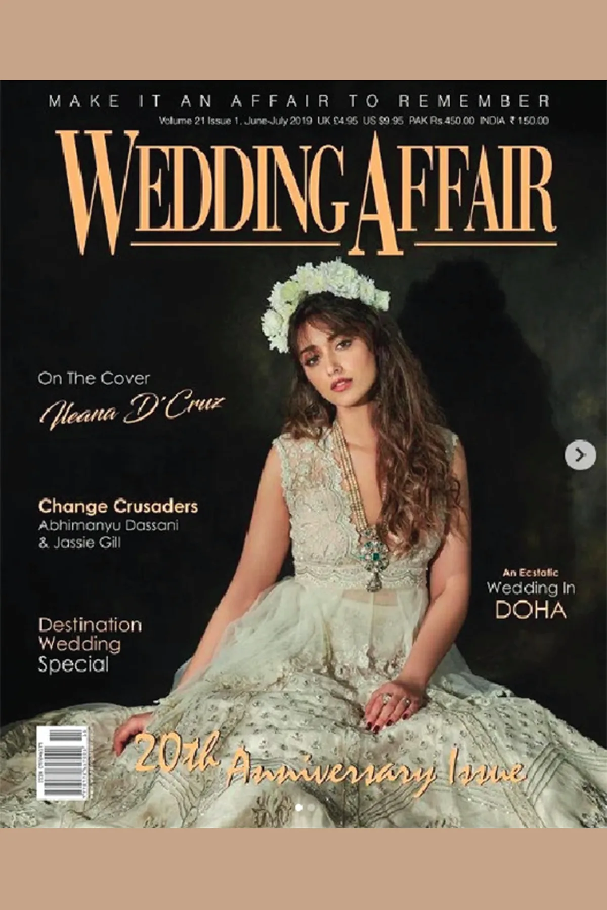 Ileana D'Cruz in Arezoo by Ridhi Mehra