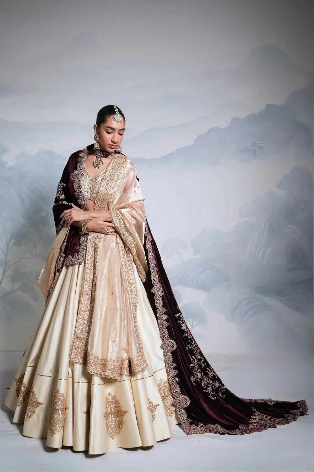 Anvika Lehenga Set by Jigar Mali