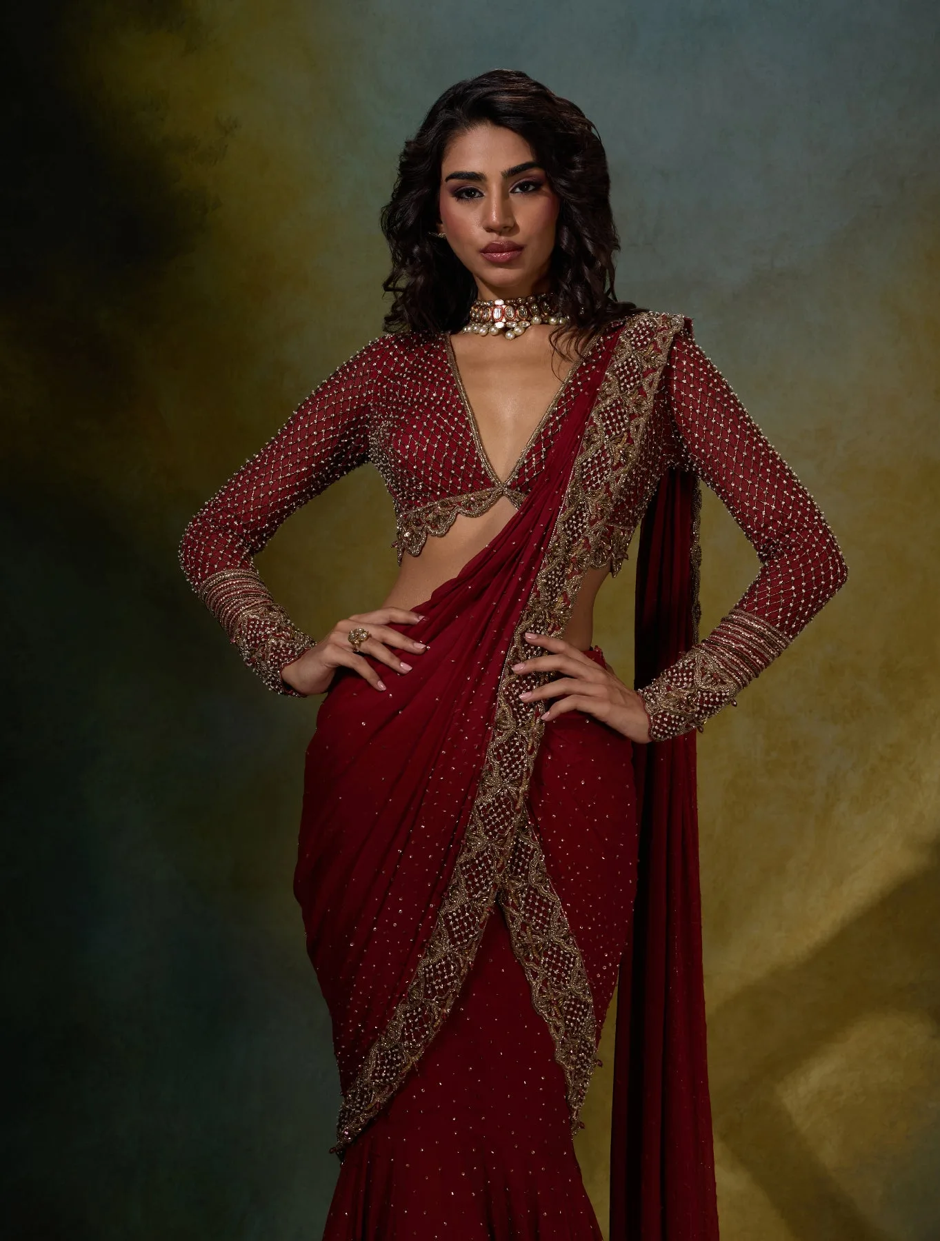 Tira by Shloka Khialani, lehenga, view 2