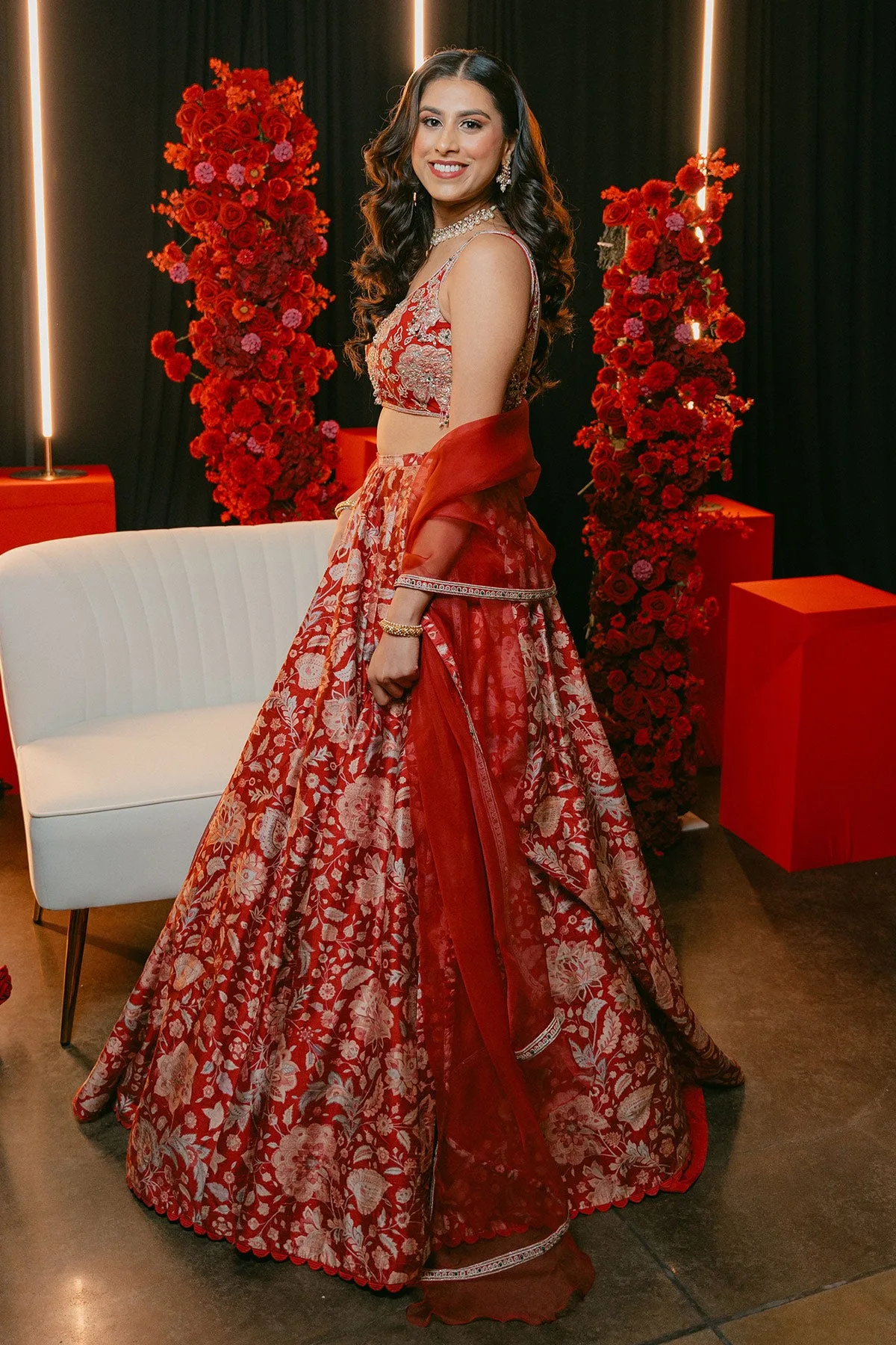 Layal In Demi Lehenga Set by Ridhi Mehra