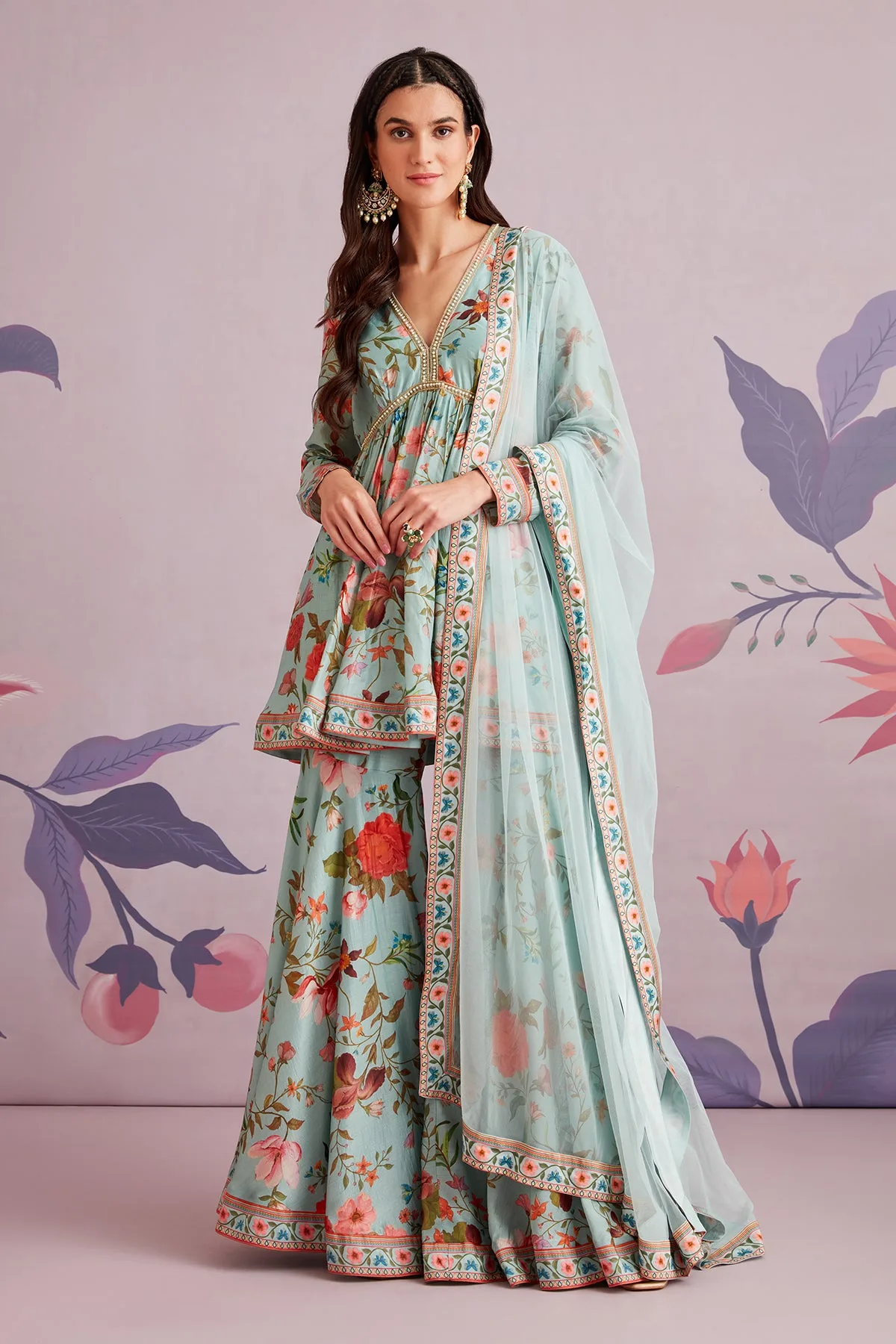 Florian In Sea Green by Ridhi Mehra