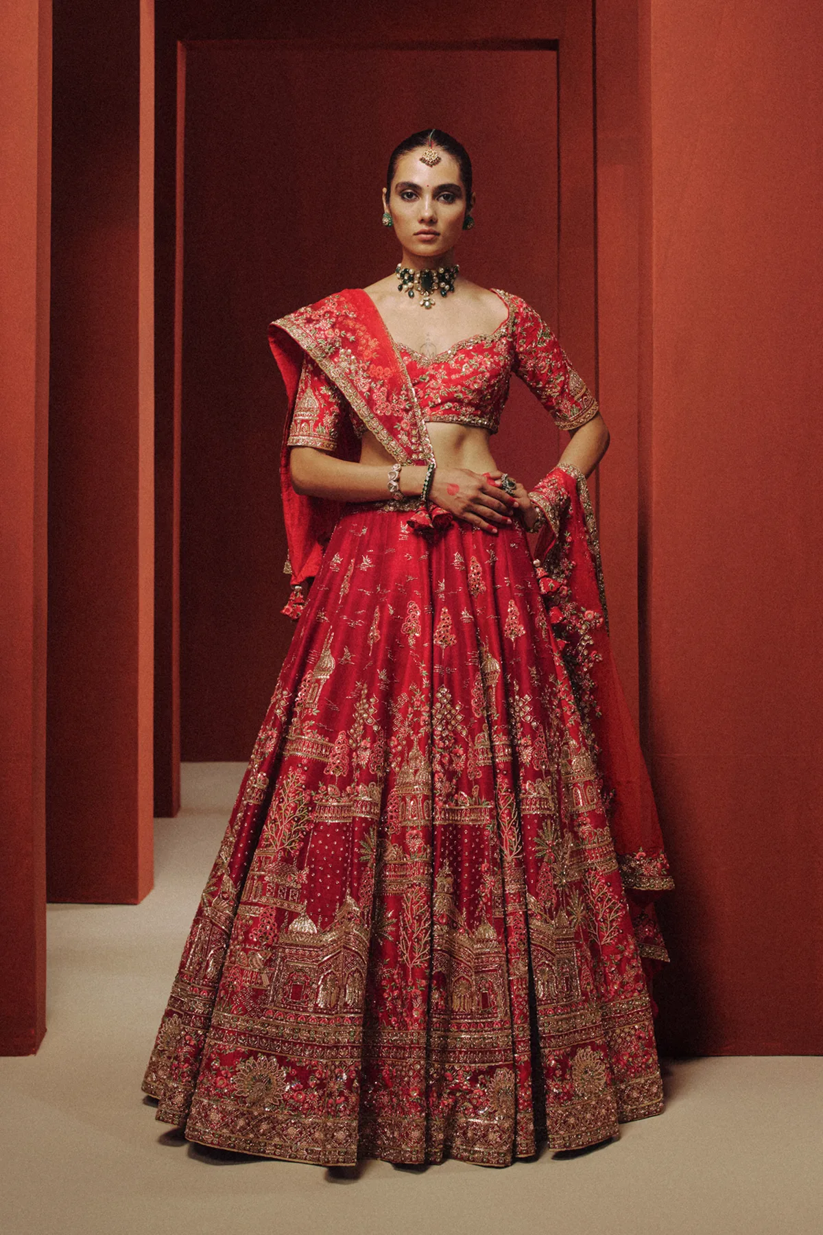 The Grand Reverie Bridal Lehenga by Dolly J