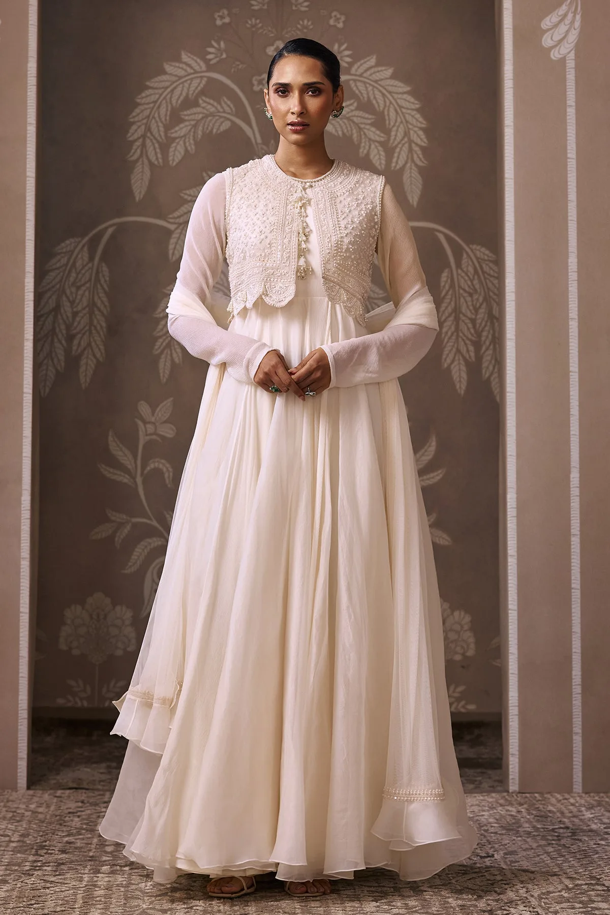 The Empress Anarkali Set by Ridhi Mehra