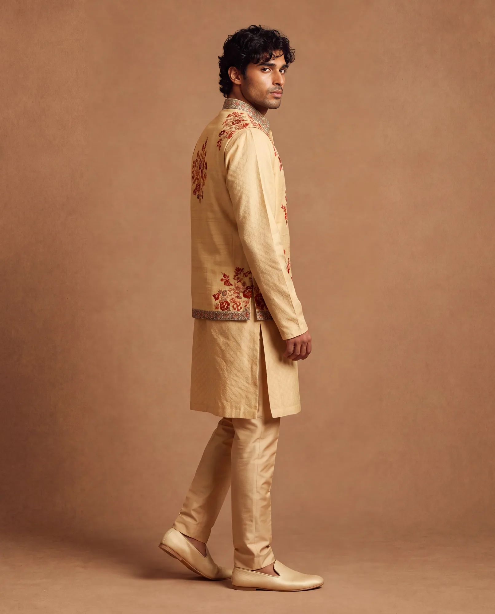 Avir Bundi Set by Dolly J, jacket, view 4