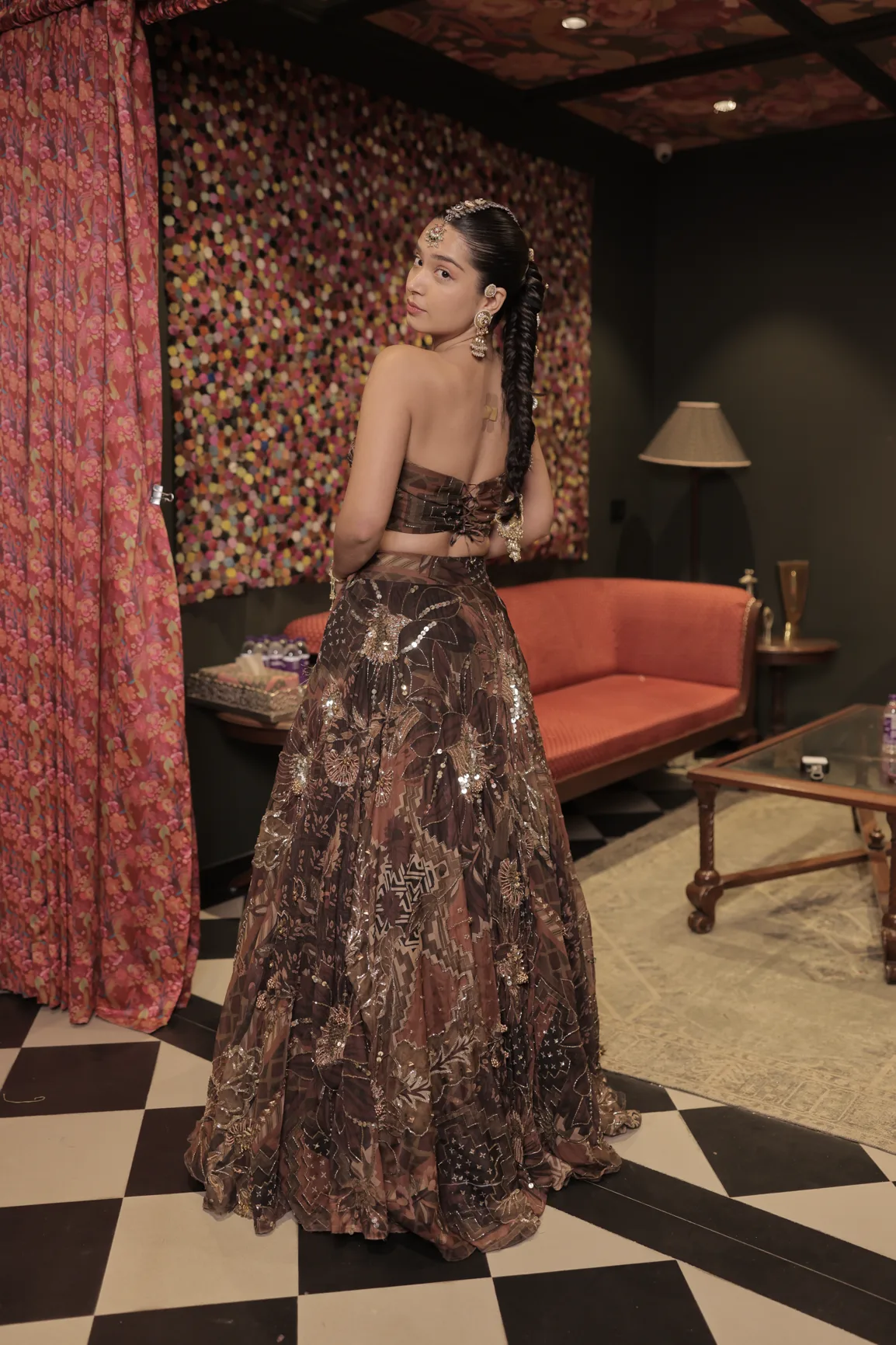 Harshita Roopchandani in Ramta Jogi Set by Rishi and Vibhuti, view 2
