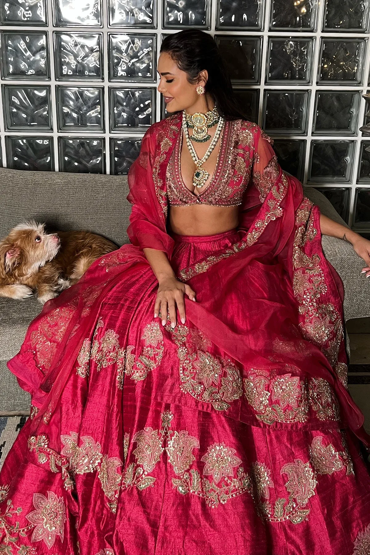 Esha Gupta in Reanna by Ridhi Mehra