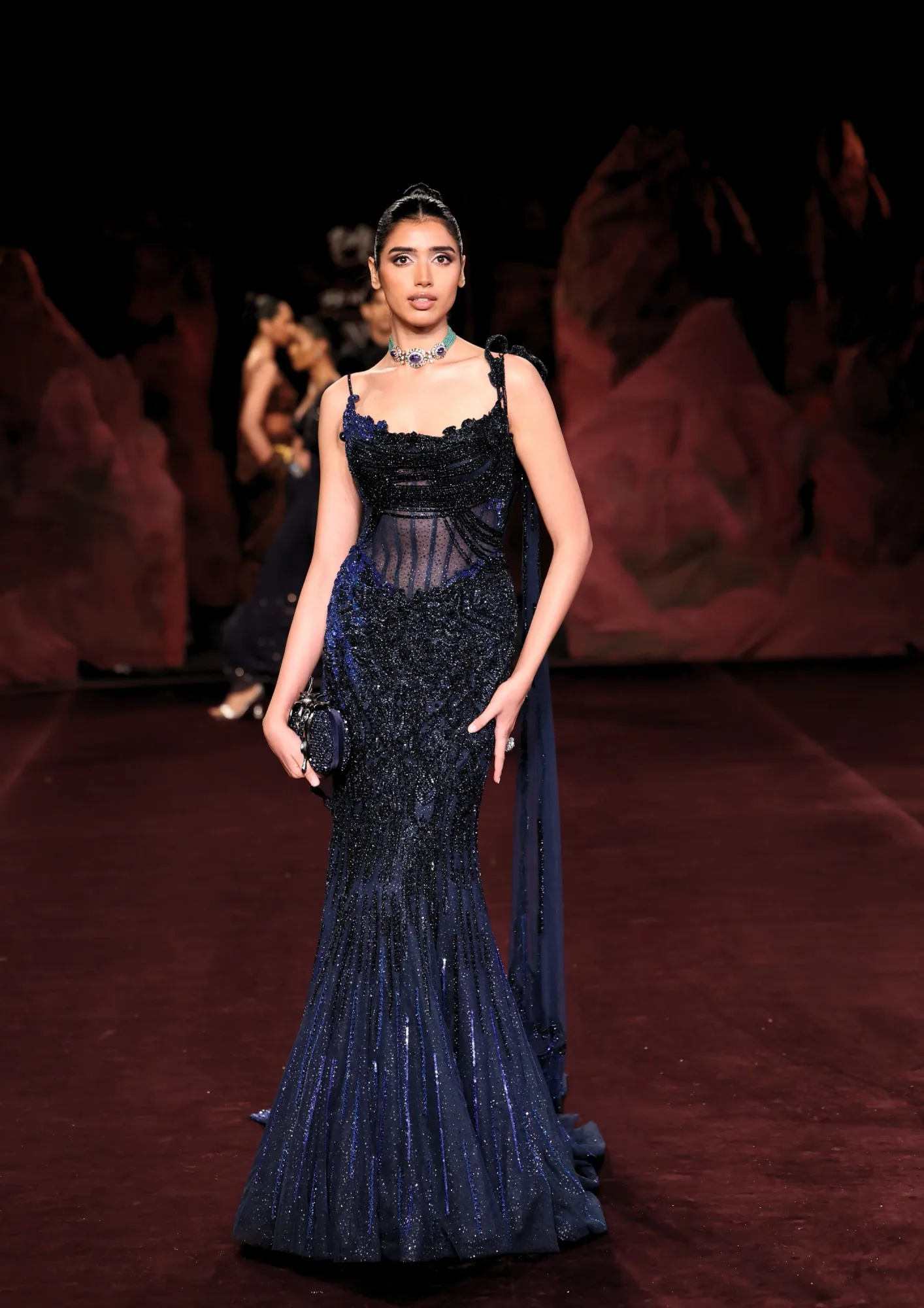 Neel Aabha Gown by Dolly J