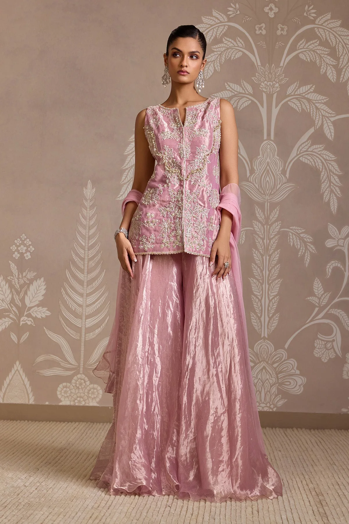 Furl Sharara Set by Ridhi Mehra