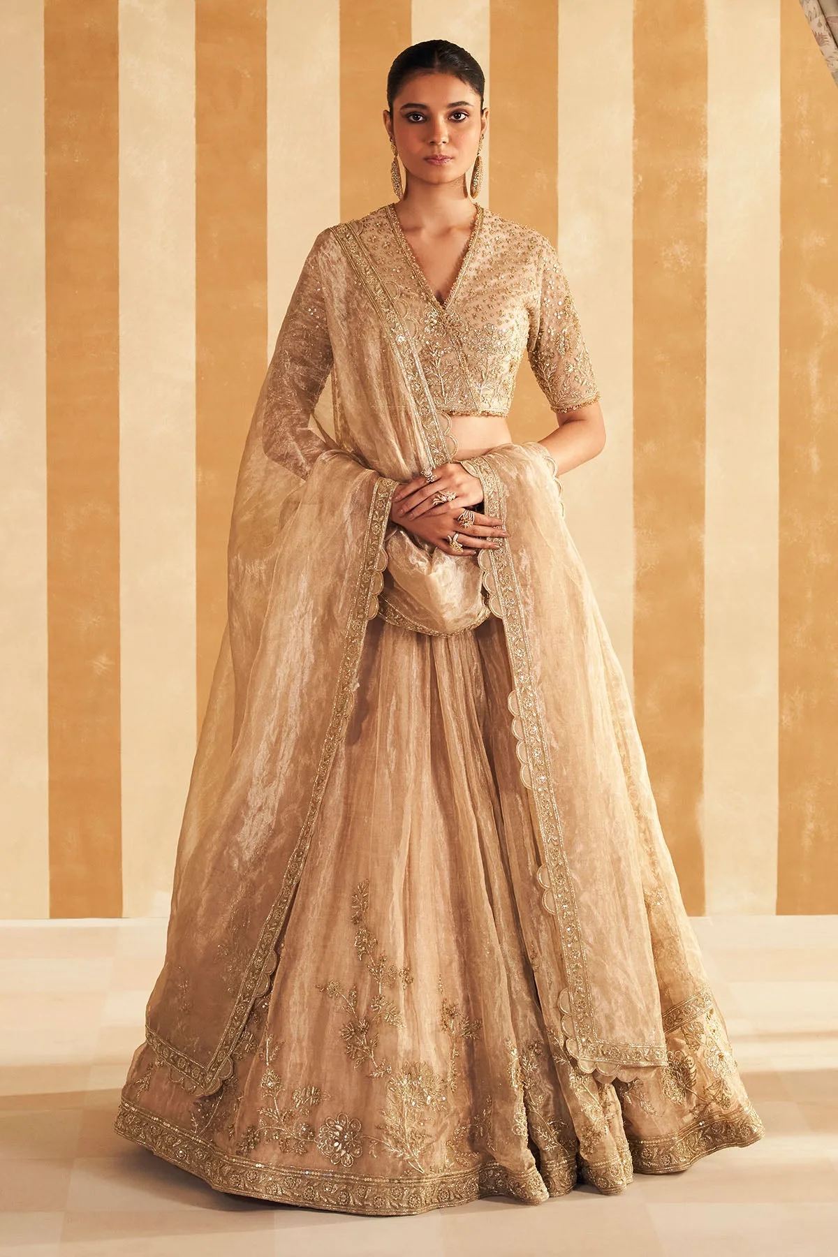 Zarina Lehenga set by Ridhi Mehra