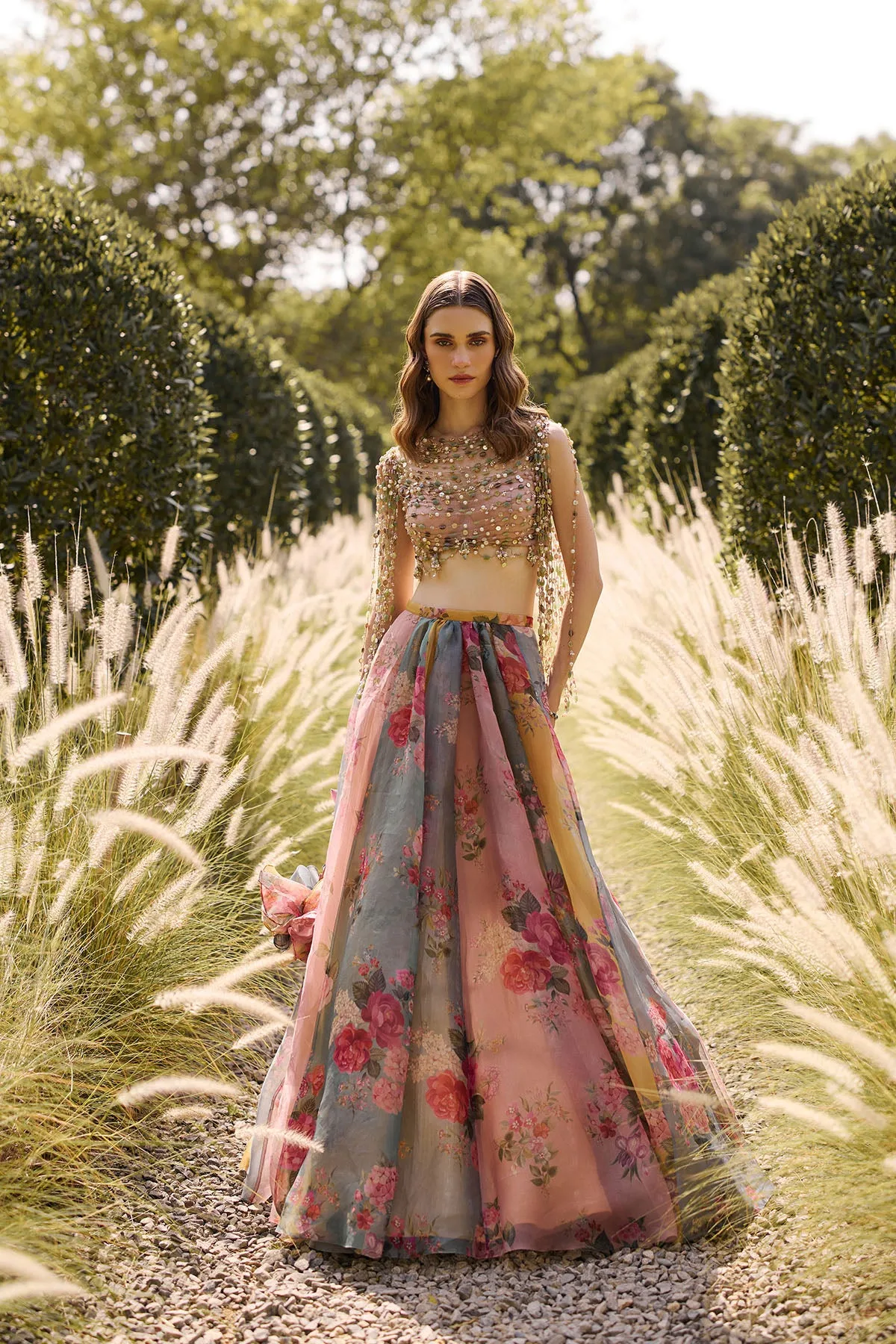Grace by Ridhi Mehra, lehenga