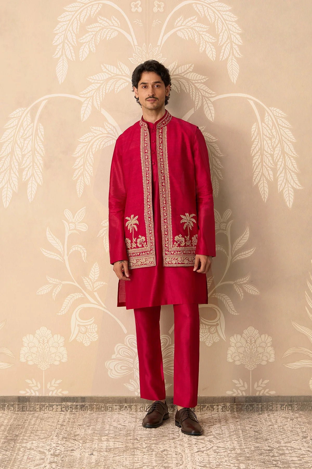 Roshan Kurta Bandi Set by Ridhi Mehra