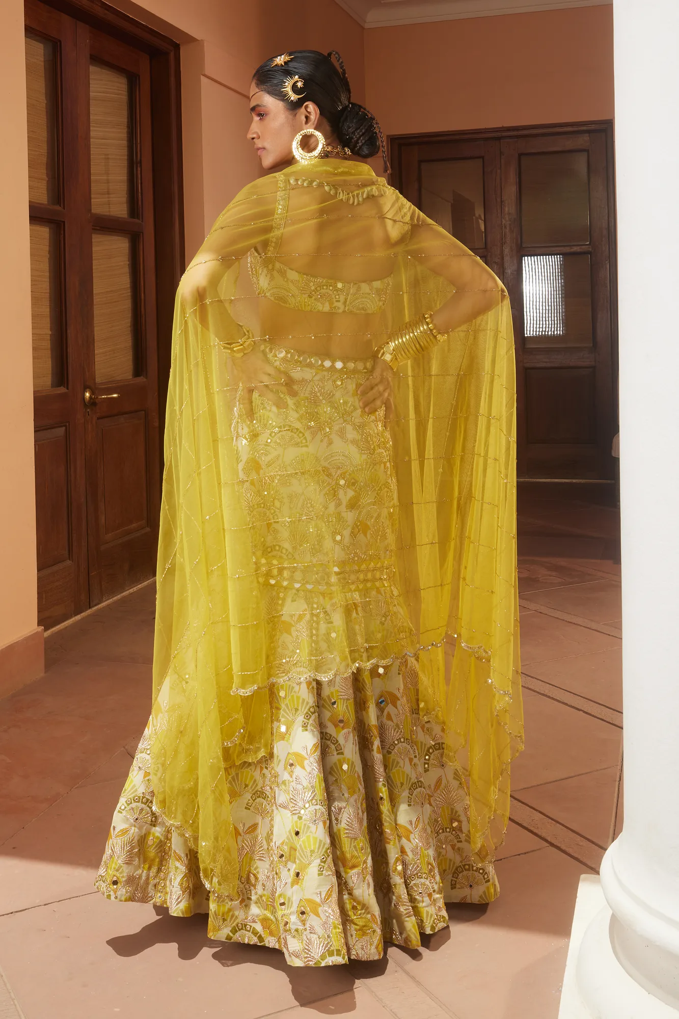 Lorraine Lehenga Set by Paulmi And Harsh, view 2