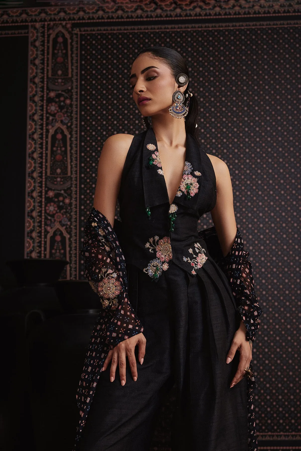 Gypsy Jacket Set by Ridhi Mehra, view 4