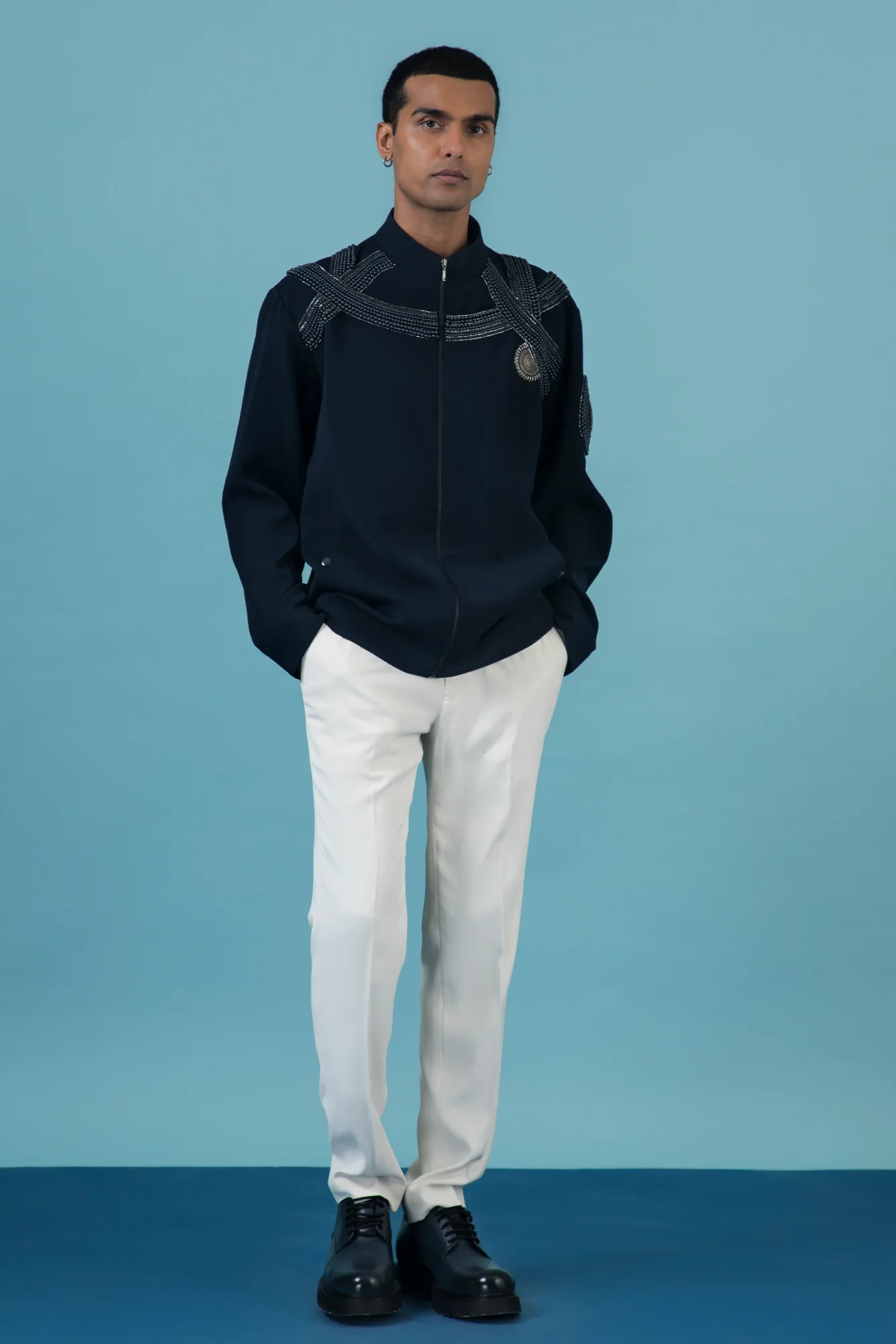 Men's Bombellini Navy Blue by Qbik