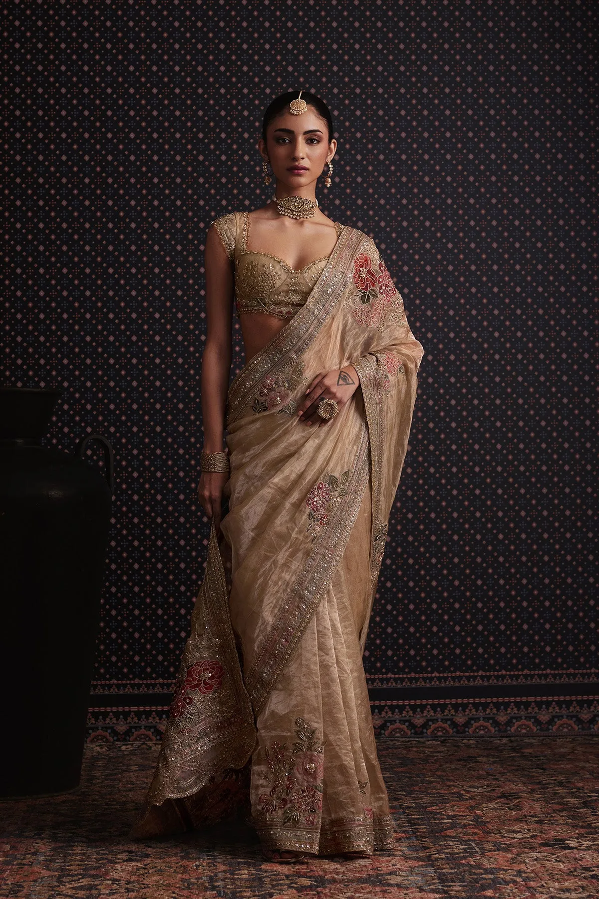 Mirage Saree Set by Ridhi Mehra