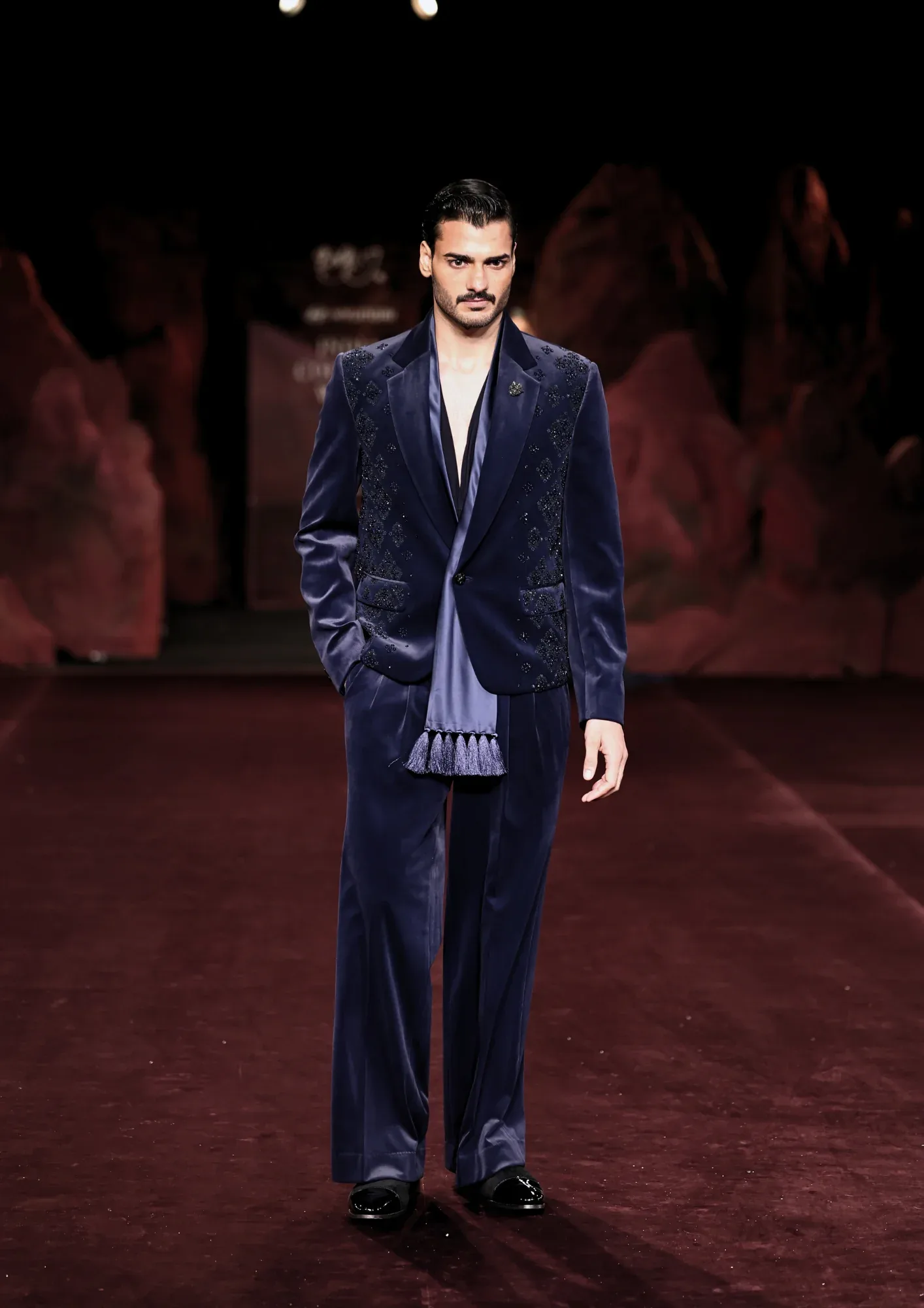 Indraneel Jacket Set by Dolly J