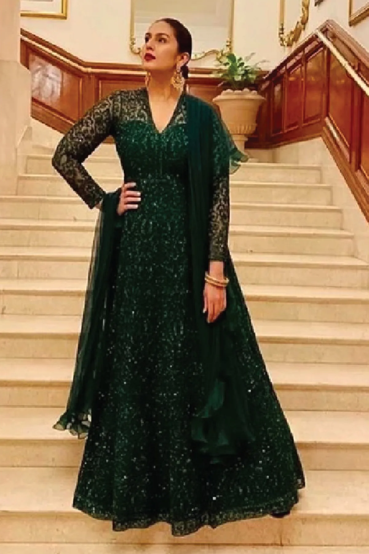 Huma Qureshi in Raine by Ridhi Mehra