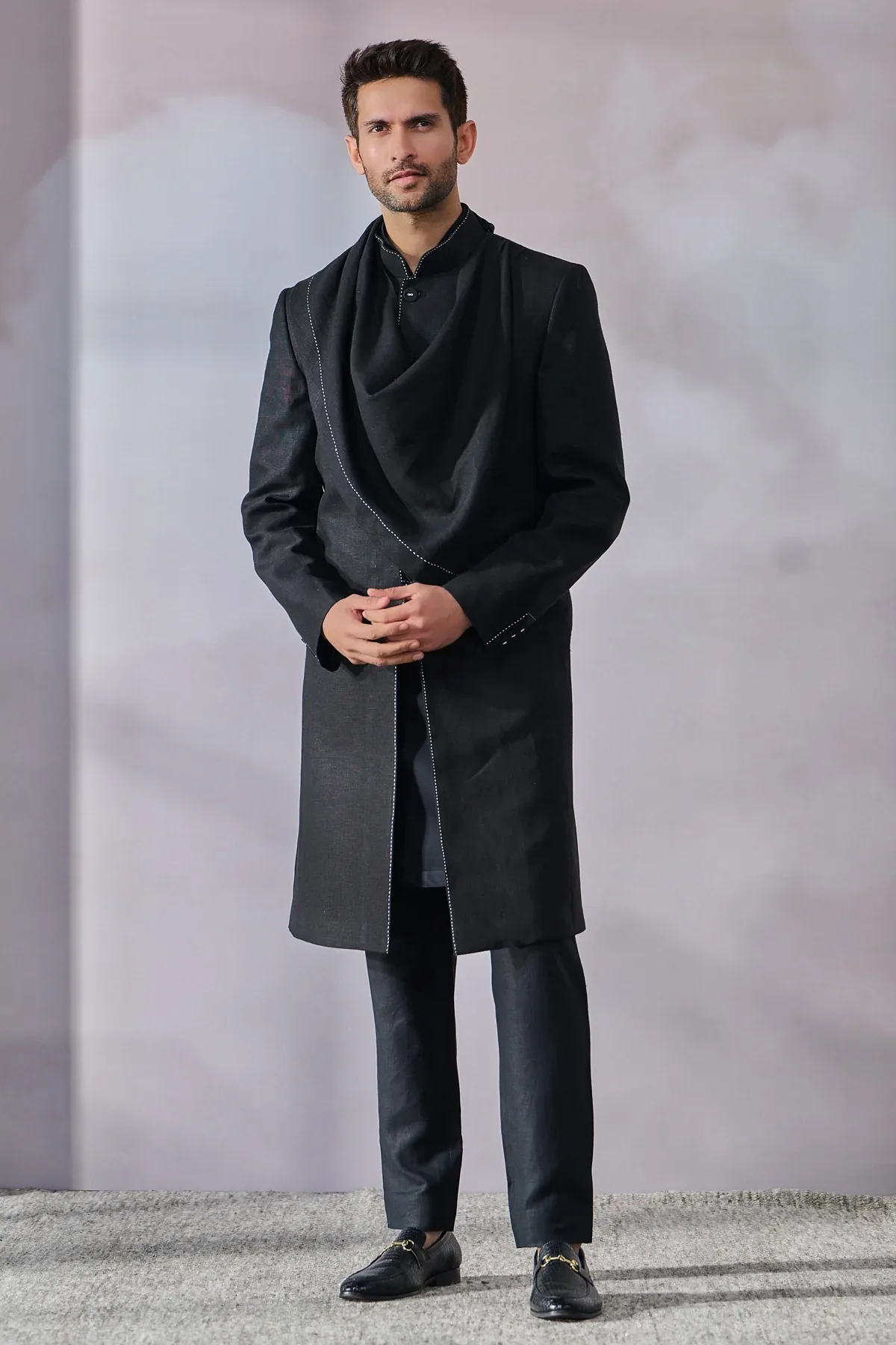 SOL Sherwani Kurta Trouser by Tarun Tahiliani