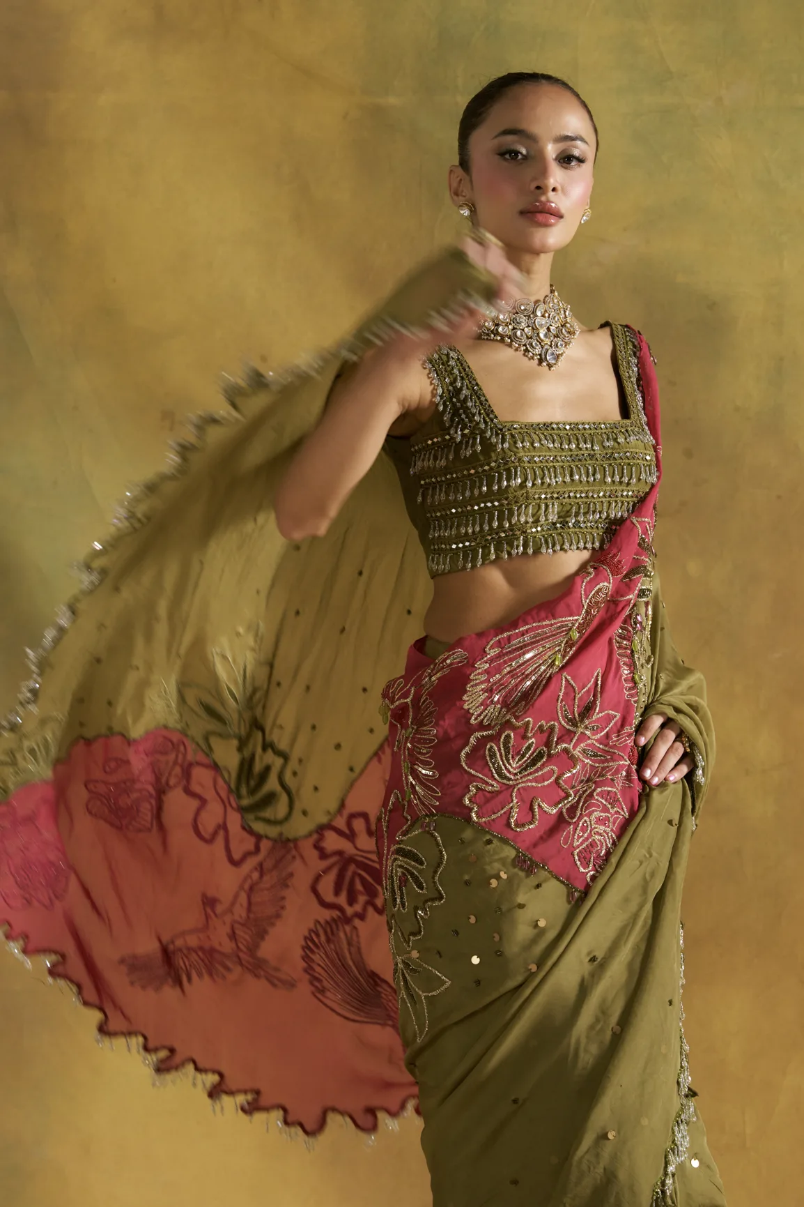 Janejaan Saree by Rishi and Vibhuti, view 2