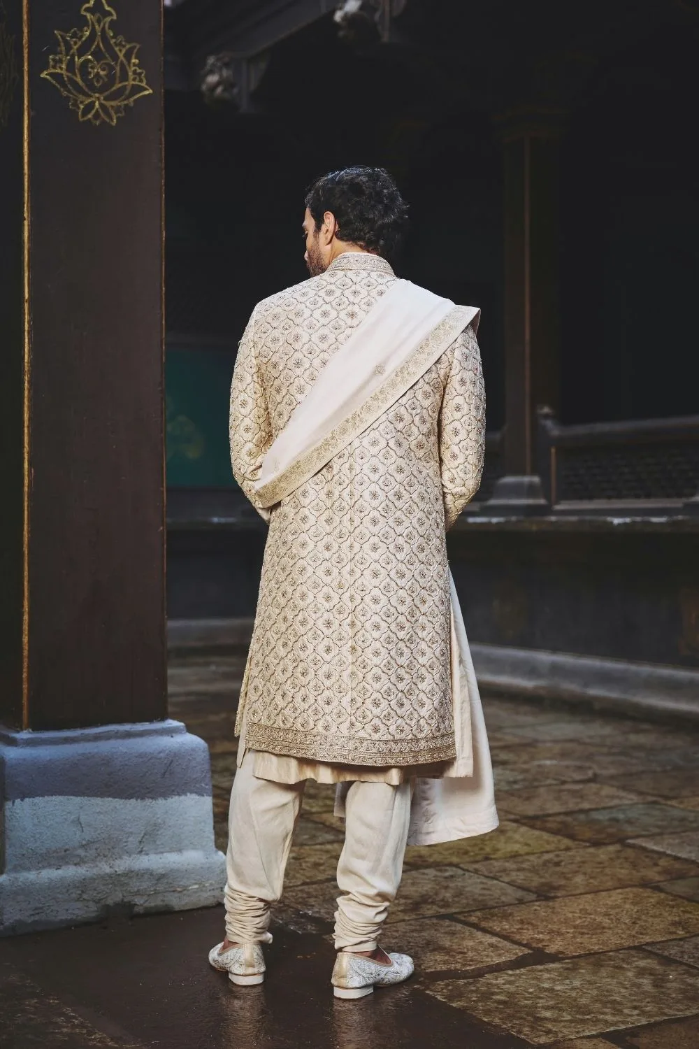 Saahas Sherwani by Jigar Mali, view 3