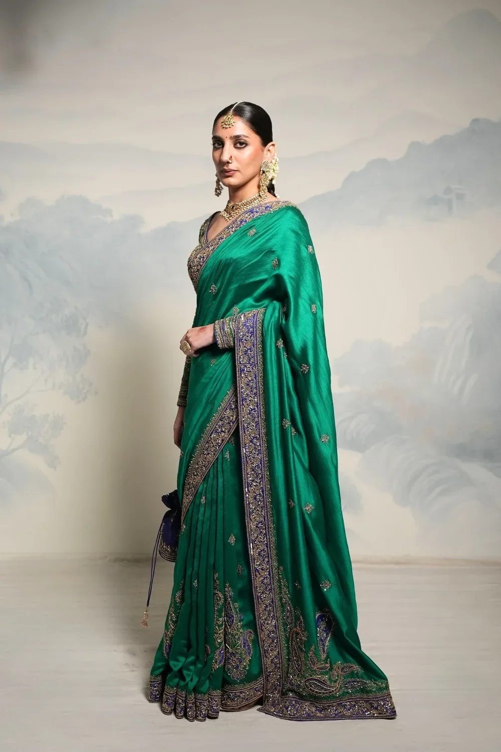 Elina Saree Set by Jigar Mali
