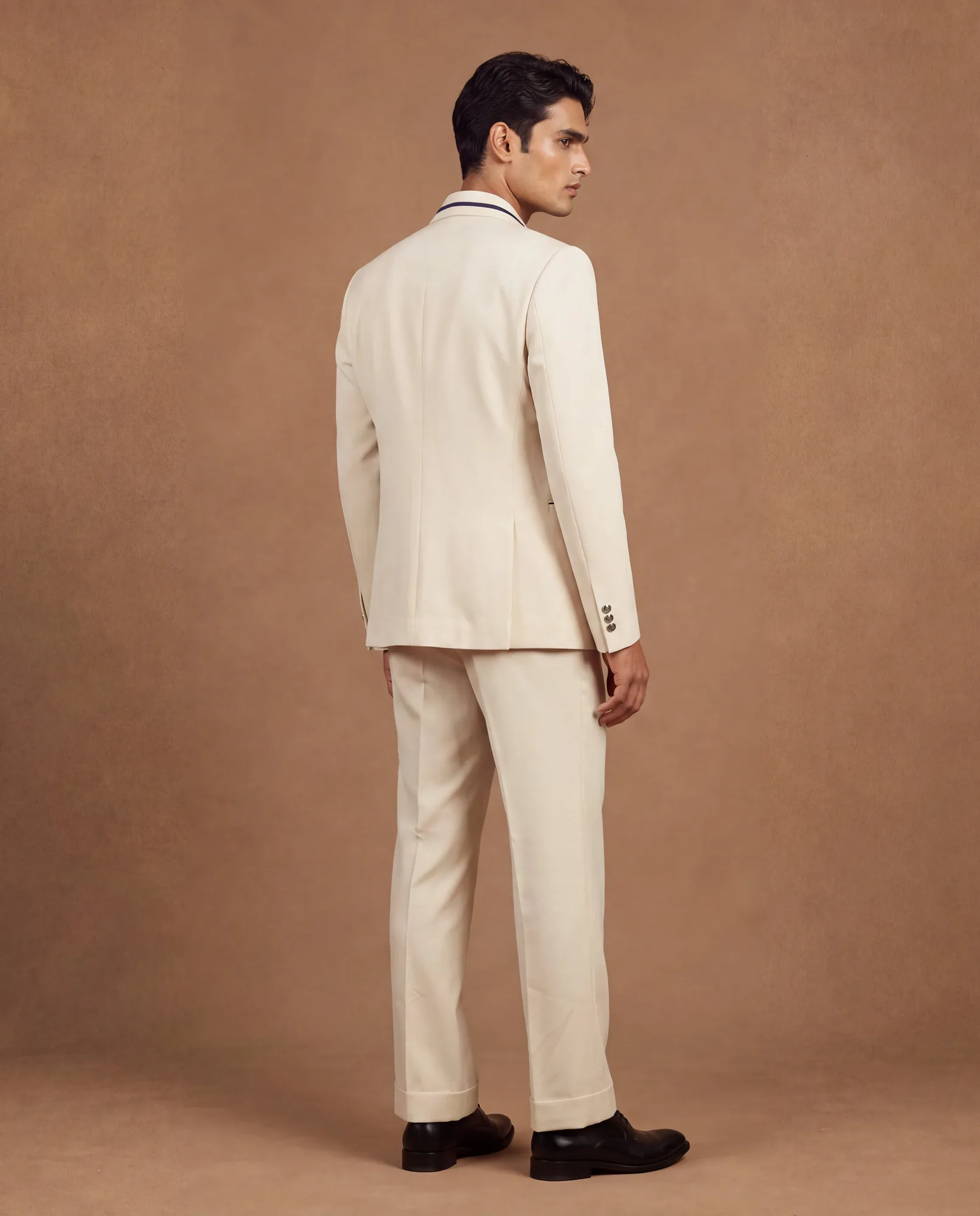 Alabaster Suit Set by Dolly J, ivory jacket, view 4