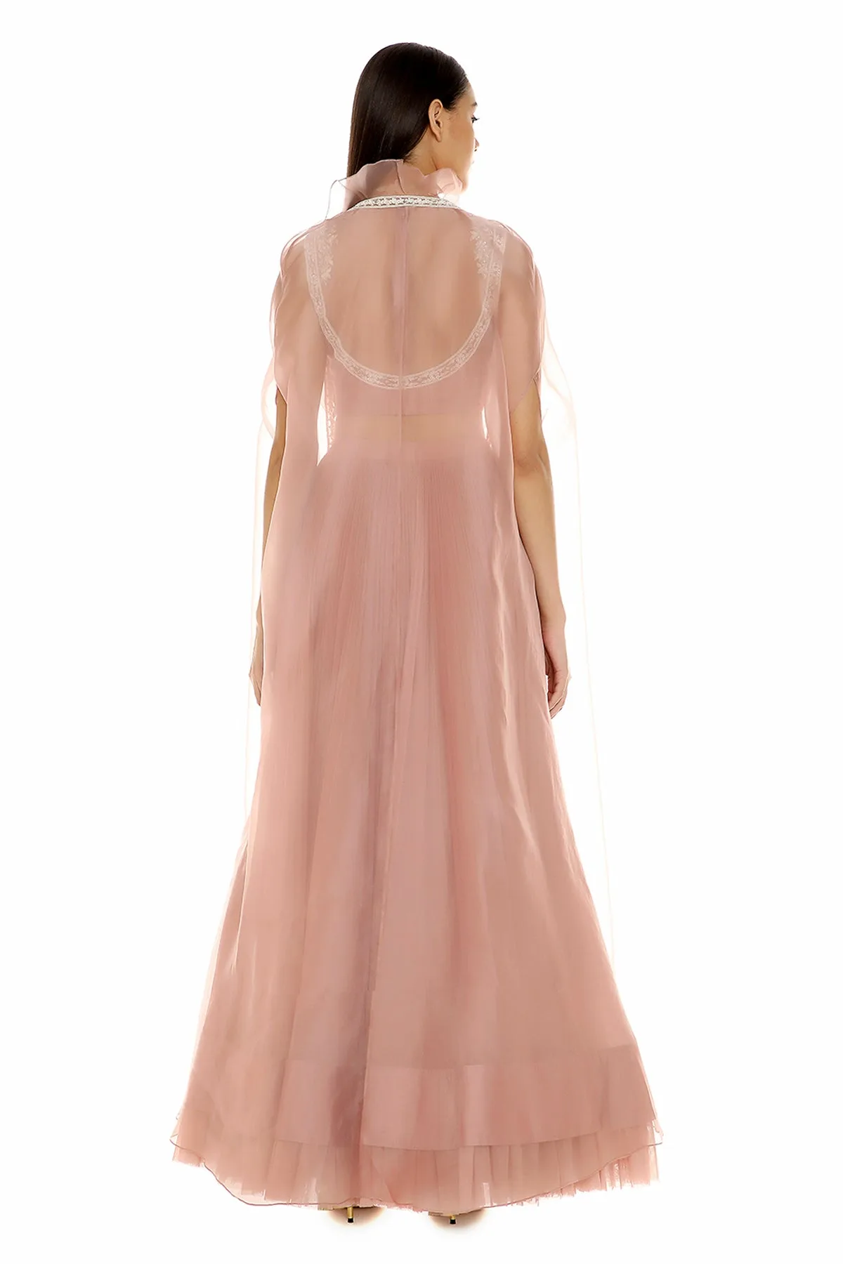 Aaila by Ridhi Mehra, lehenga, view 4