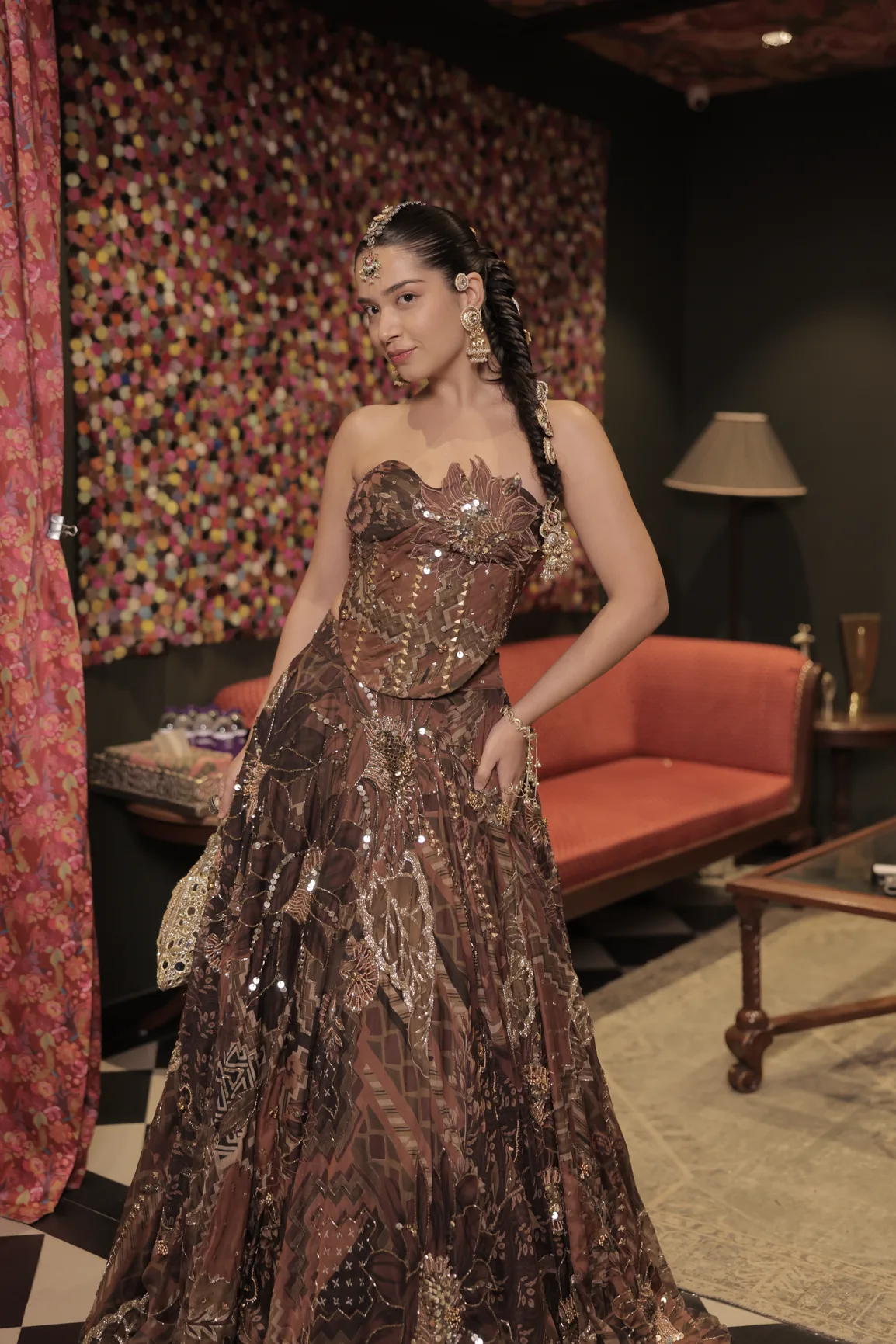 Harshita Roopchandani in Ramta Jogi Set by Rishi and Vibhuti, view 3