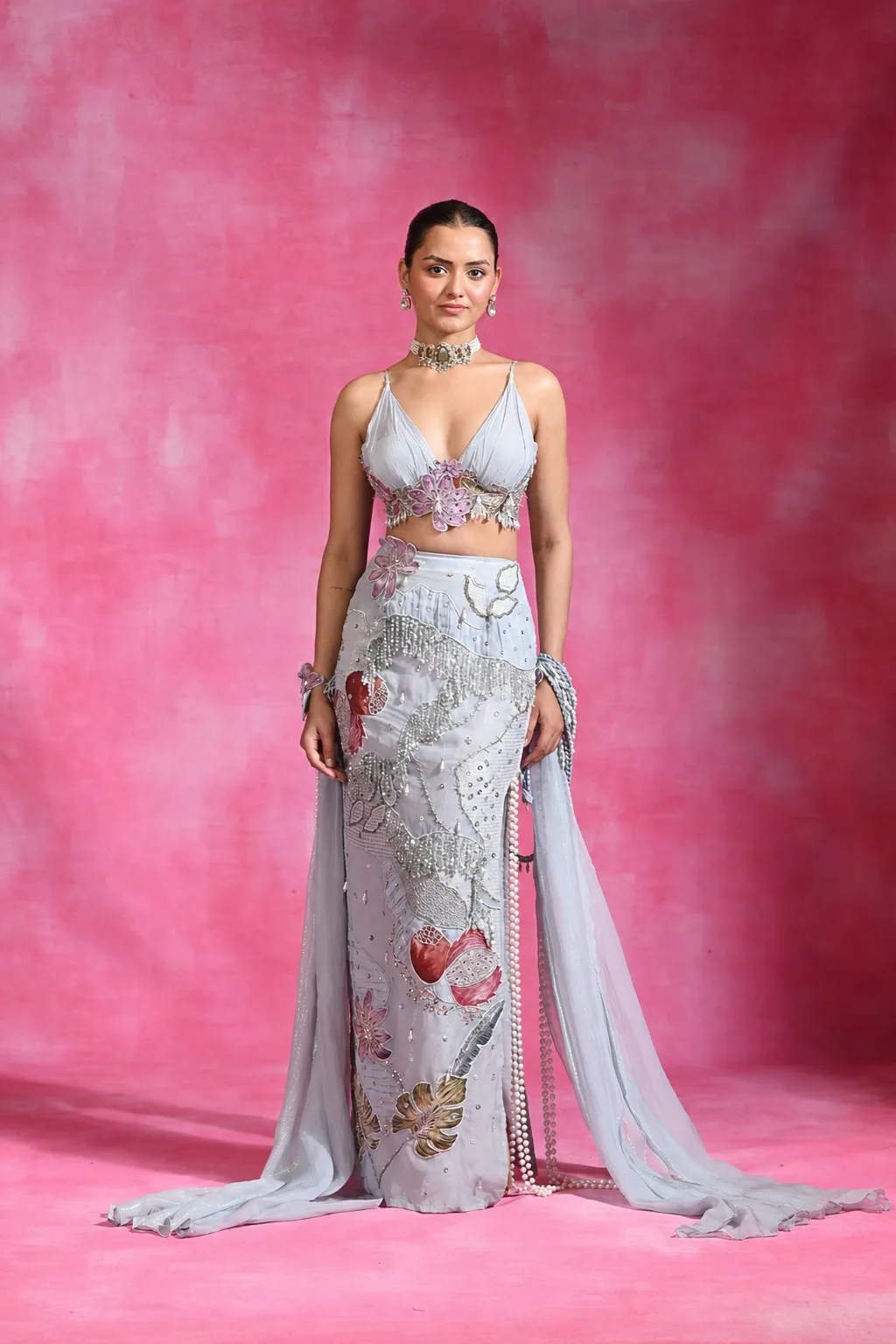 Icy Woo Mehbooba Set by Rishi and Vibhuti