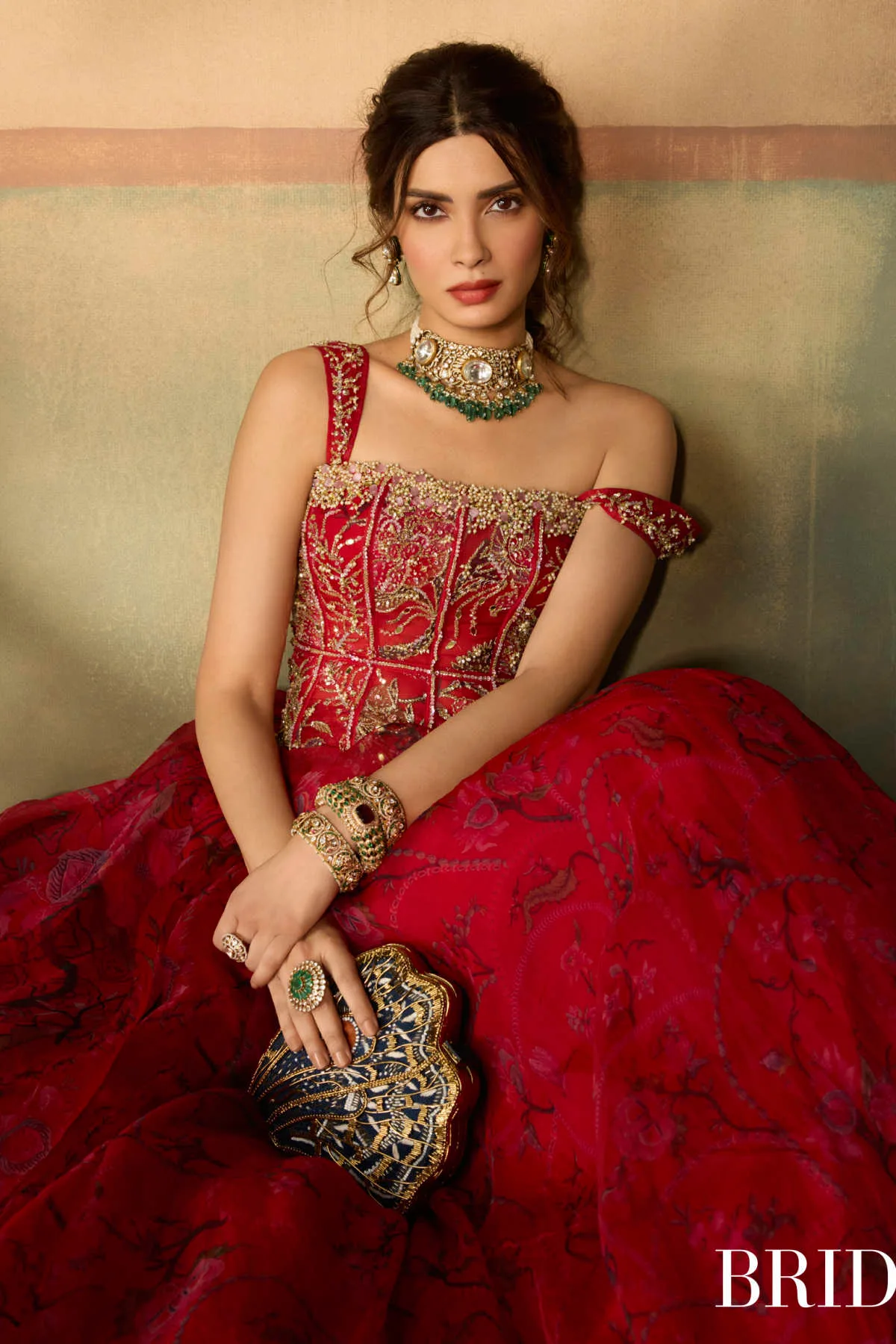 Diana Penty in Seema by Mahima Mahajan, lehenga, view 4