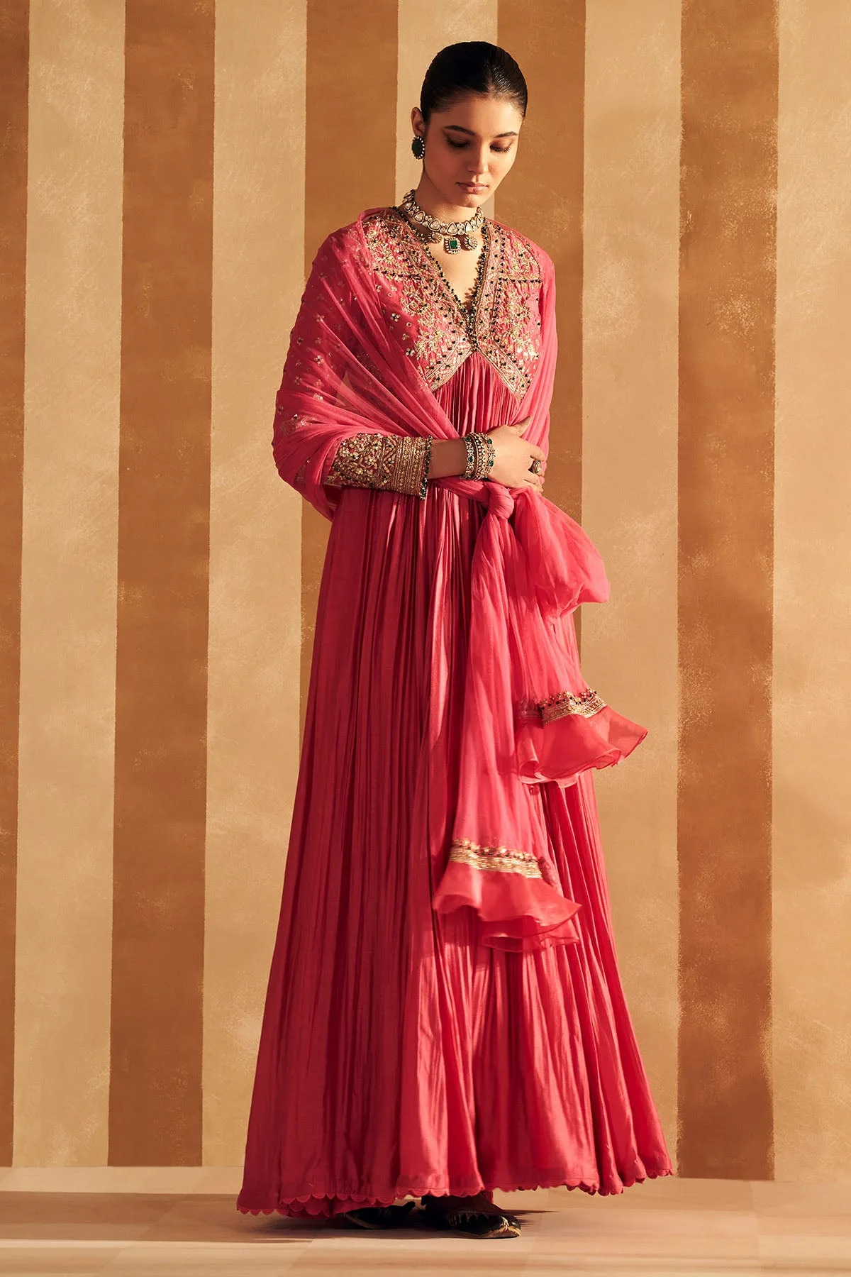 Aalam Anarkali set by Ridhi Mehra