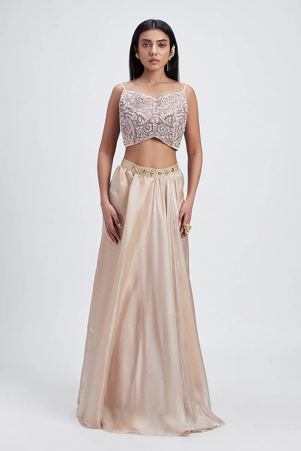 Sandstone Diary - Lehenga Set by Papa Don't Preach
