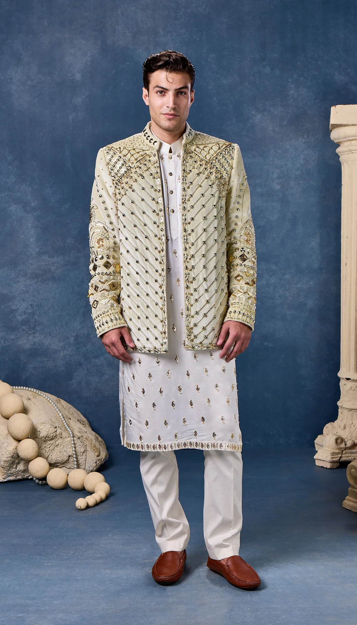 Mint Majesty - Jacket Set by Papa Don't Preach