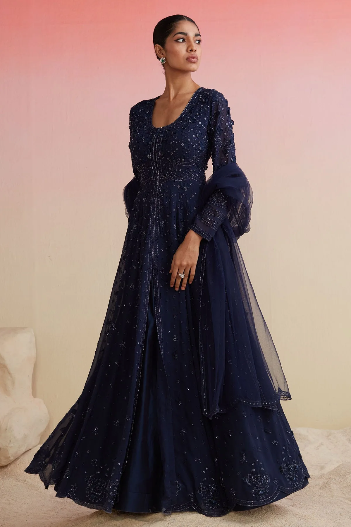 Hasrat In Navy by Ridhi Mehra