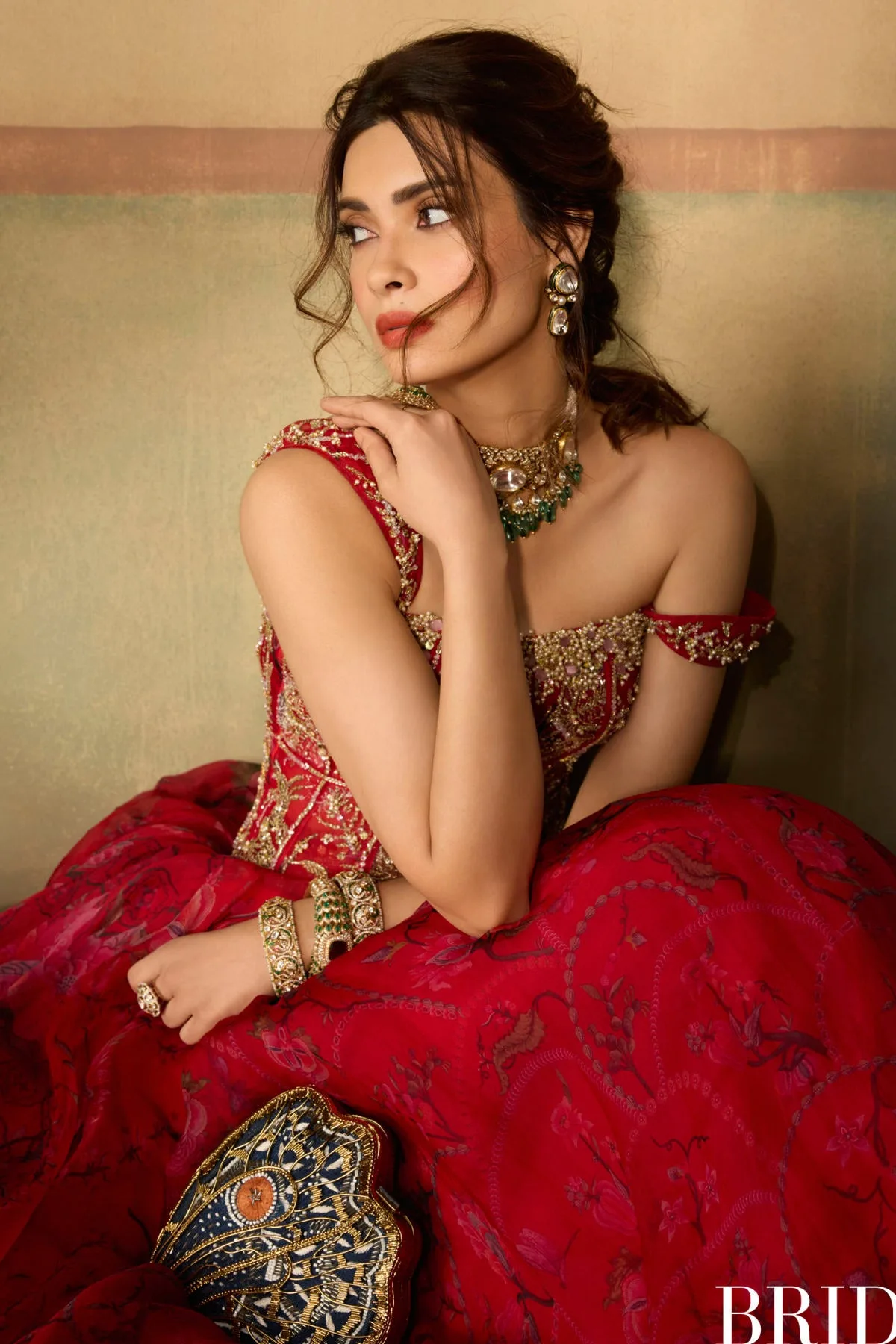 Diana Penty in Seema by Mahima Mahajan, lehenga, view 3