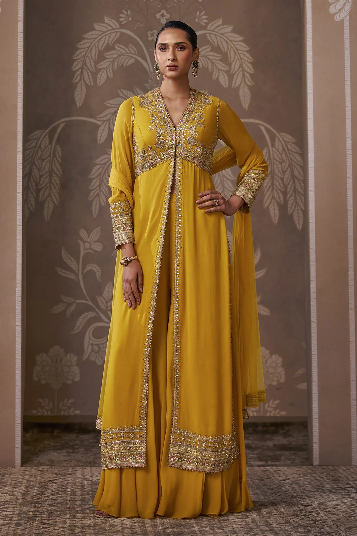 The Descent Kurta Set by Ridhi Mehra