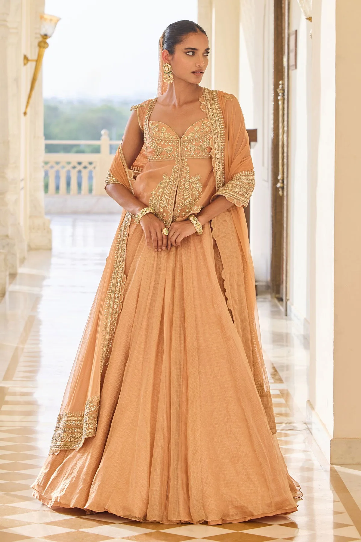 Lustre Lehenga Set by Ridhi Mehra