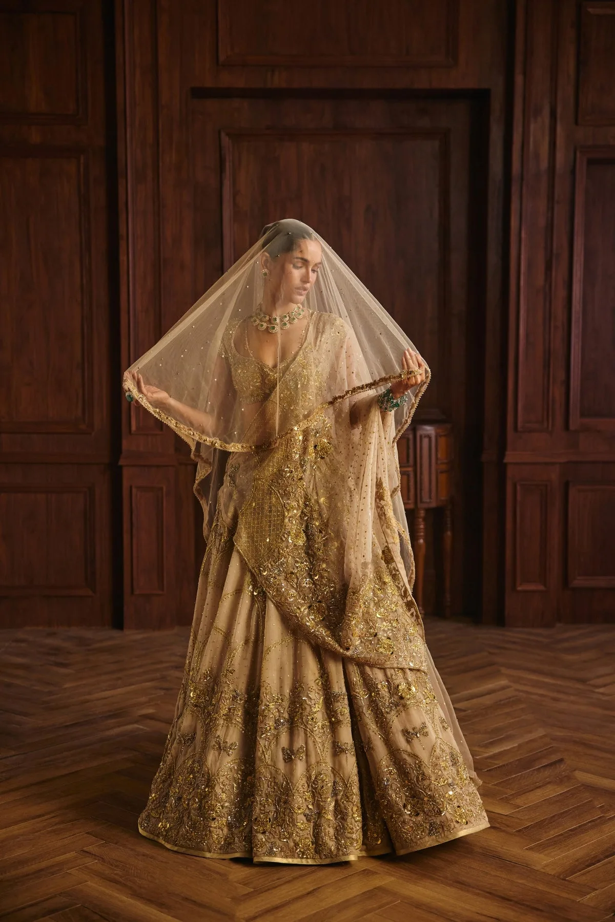 Ehsaas by Mahima Mahajan, lehenga, view 2