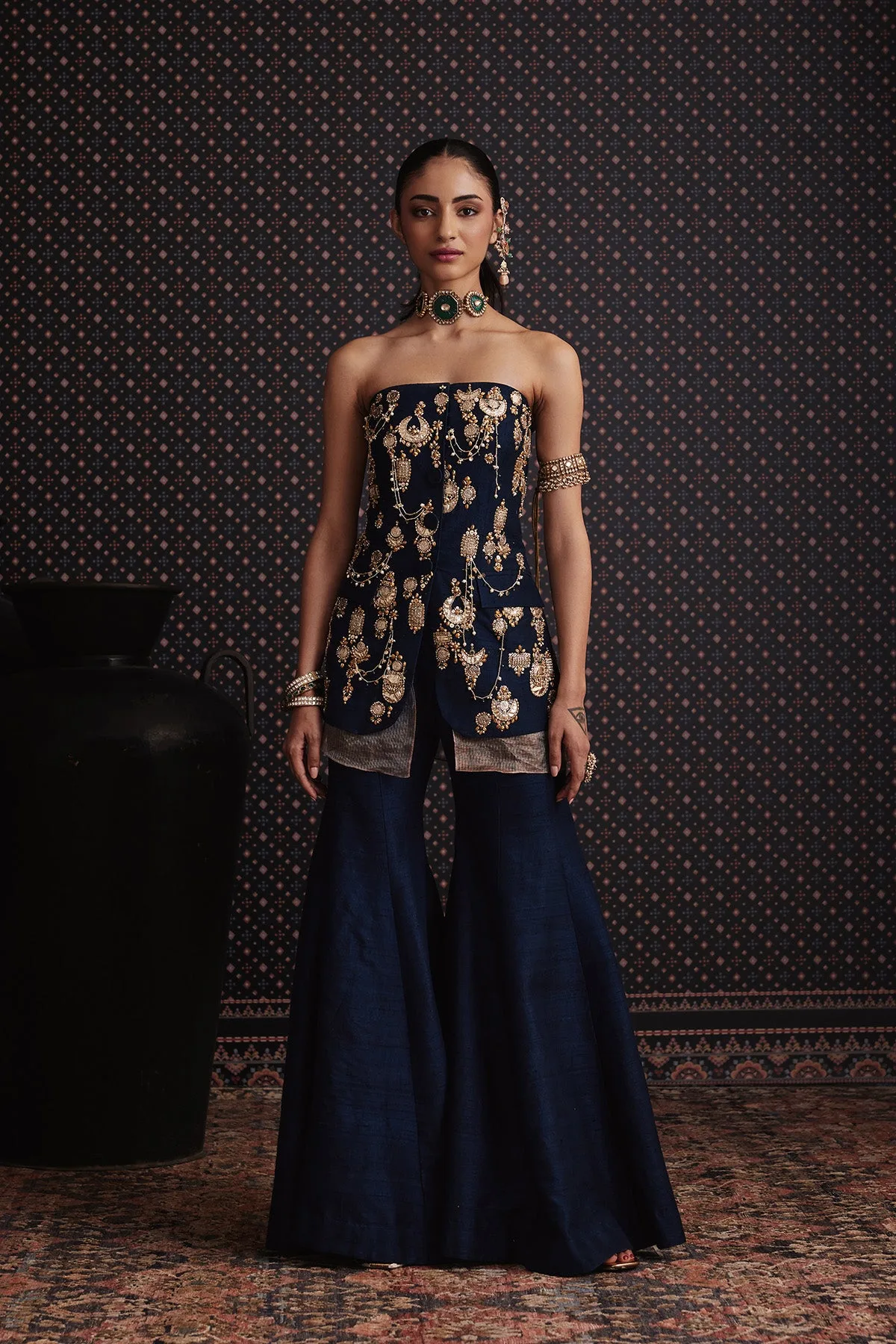 Wanderlust Jacket Set by Ridhi Mehra